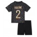 Paris Saint-Germain Achraf Hakimi #2 Barnkläder Tredje matchtröja till baby 2023-24 Kortärmad (+ Korta byxor) Billigt